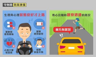 防衛兼顧的用路行為