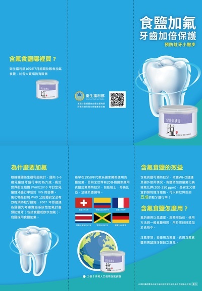 <口腔保健>食鹽加氟 牙齒加倍保護-預防蛀牙小撇步圖片